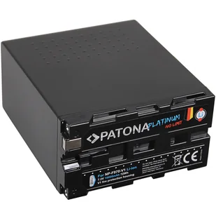 Patona Akumulator Platinum NP-F970 ogniwa TESLA, obudowa V1 odporna na gorąco - Akumulatory do aparatów dedykowane - miniaturka - grafika 1