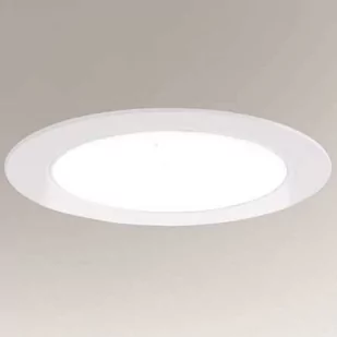 Shilo łazienkowa oprawa sufitowa LED Tottori IL 10W 1000lm 3000K biała wpuszczana IP44 7726 - Lampy sufitowe - miniaturka - grafika 1