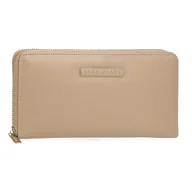 Portfele - Pepe Jeans Elia Portfel z uchwytem na karty, beżowy, 19,5 x 10 x 2 cm, sztuczna skóra, torebki Joumma, beżowy, jeden rozmiar, portfel z uchwytem na karty, BEŻOWY, Jeden rozmiar, Portfel z uchwytem na - miniaturka - grafika 1