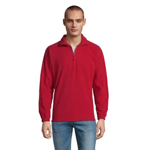 Bluza Polarowa Unisex Dla Dorosłych Ness Half Zip - Bluzy sportowe męskie - miniaturka - grafika 1