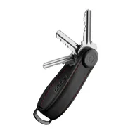 Etui na klucze - Skórzane etui na klucze Orbitkey Key Organiser Crazy Horse - obsidian/red - miniaturka - grafika 1