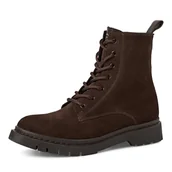 Śniegowce damskie - Tamaris Damskie buty WL Lace Boot 1-26269-41 śniegowce, Mocca Suede, 37 EU, Mocca Suede, 37 EU - miniaturka - grafika 1