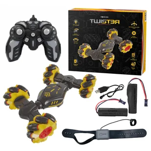Forever Zdalnie Sterowany 4X4 Twister Rc-250 2 Piloty!, 2 Akumulatory! - Zabawki zdalnie sterowane - miniaturka - grafika 1