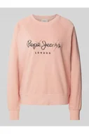 Bluzy damskie - Bluza z nadrukiem z logo model LUPITA - Pepe Jeans - miniaturka - grafika 1
