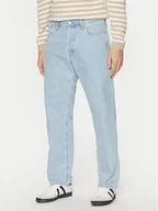 Spodnie męskie - Jack&Jones Jeansy Eddie 12252646 Niebieski Loose Fit - miniaturka - grafika 1