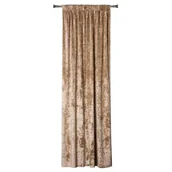 Zasłony - Zasłona na taśmie FROSTY 140 x 260 cm złoty - miniaturka - grafika 1