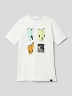 Koszulki dla chłopców - T-shirt z bawełny z nadrukiem z logo model ‘GATO’ - miniaturka - grafika 1