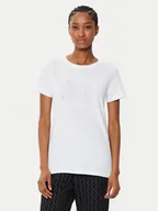 Koszulki i topy damskie - Armani Exchange T-Shirt XW000109 AF10359 U0002 Biały Regular Fit - miniaturka - grafika 1