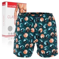 Majtki męskie - CORNETTE Bokserki Męskie CLASSIC 001/159 Bawełniane WILKI Rozmiar XXL - miniaturka - grafika 1