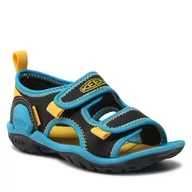 Sandały damskie - Keen Sandały Knotch Creek Ot 1025648 Black/Vivid Blue - miniaturka - grafika 1