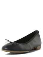 Baleriny - Tamaris Skórzane baleriny Kobiety skóra niebieski jednolity, 37 - miniaturka - grafika 1