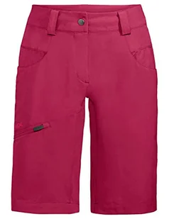VAUDE VAUDE Damskie spodnie damskie skarvan bermudy różowy Crimson Red 36 41510 - Spodnie damskie - miniaturka - grafika 1