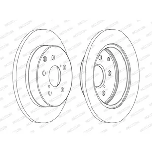 FERODO (FEDERAL-MOGUL)) (FEDERAL-MOGUL)) DDF1846C DDF1846C - Tarcze hamulcowe - miniaturka - grafika 1