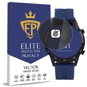 Akcesoria do smartwatchy - FOLIA 5D PRYWATYZUJĄCA SZKŁO ANTI-SPY DO VECTOR SMART SPORT CAŁY EKRAN - miniaturka - grafika 1