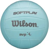 Siatkówka - Piłka siatkowa WILSON AVP Soft Play Niebieski ( 5) - miniaturka - grafika 1