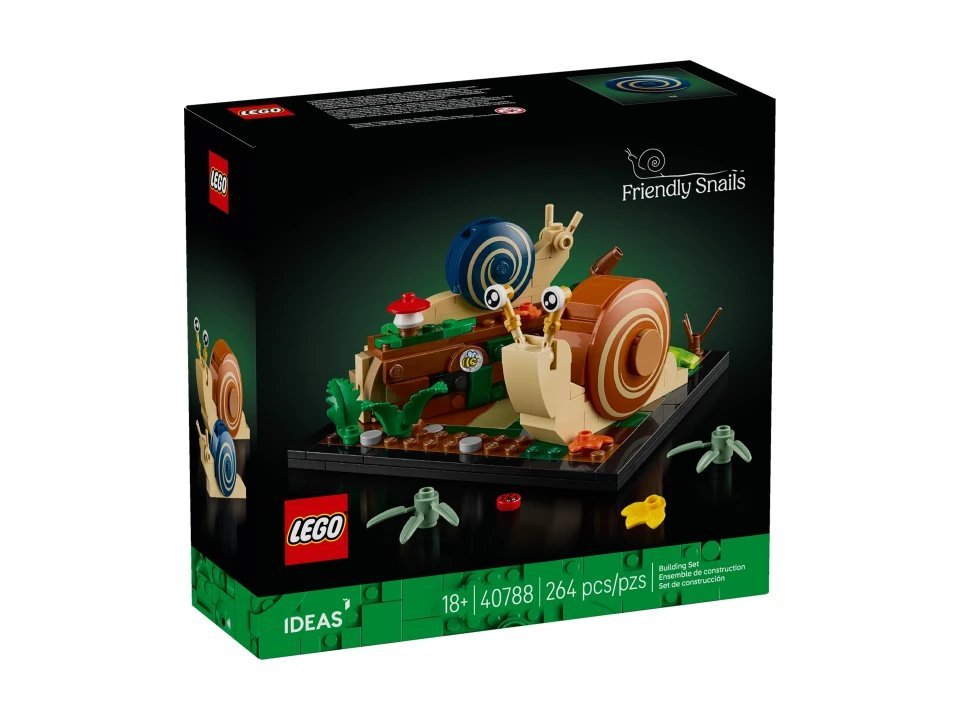 LEGO 40788 Ideas Przyjazne ślimaki