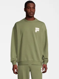 Bluza bez kaptura męska Fila FAM0137-60012 XL Zielona (4064556333896). Bluzy bez kaptura męskie - Bluzy męskie - miniaturka - grafika 1