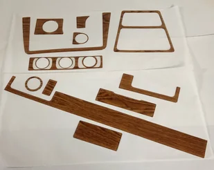 SKODA FELICIA OKLEINY NA DESKĘ ROZDZIELCZĄ DEKORY LISTWY PANEL DESKA NAKLEJKI 3D FOLIA NAKŁADKI PULPIT TUNING - Akcesoria motoryzacyjne - miniaturka - grafika 1