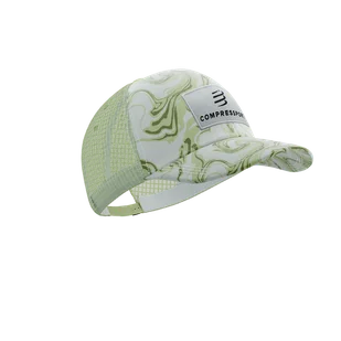 COMPRESSPORT Czapka z daszkiem TRUCKER 6P CAP green camo - Czapki i chusty sportowe męskie - miniaturka - grafika 1