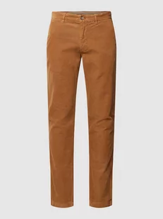 Chino z imitacji sztruksu model ‘BLEECKER’ - Spodnie męskie - miniaturka - grafika 1