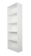 Regały - Regał na książki SARA MEBLE Ewa, biały, 182x60x30 cm - miniaturka - grafika 1