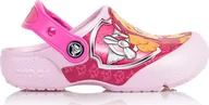 Buty dla dziewczynek - Crocs Klapki Psi Patrol Crocs 207195-6GD - miniaturka - grafika 1