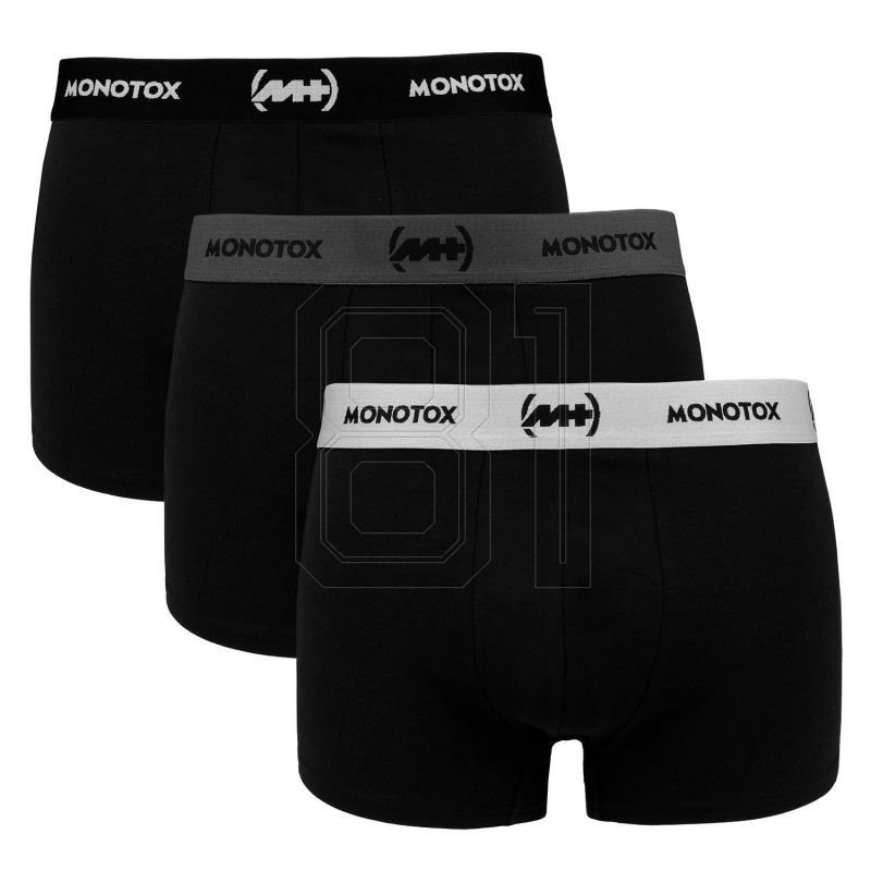 Bokserki Monotox Basics Boxer Brief 3-pak M MX21060 L