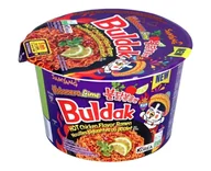 Szybkie dania obiadowe - Samyang koreański makaron instant w kubku Buldak  Ostry Kurczak HabaneroLime 110g - miniaturka - grafika 1