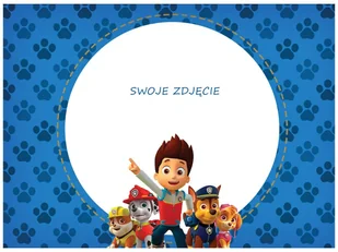 Dekoracyjny opłatek tortowy Psi Patrol - A4 - Ciasta i półprodukty do ciast - miniaturka - grafika 1