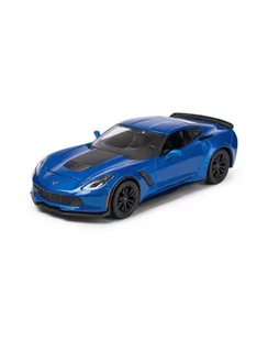 Maisto, Corvette Z06, 2015, Niebieski, 1/24, 31133 - Kolekcjonerskie modele pojazdów - miniaturka - grafika 1