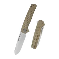 Noże - Nóż składany Kubey KB Knives Steelhead Bronze Titanium, Satin M390 by Mark Perez (KB315D) - miniaturka - grafika 1