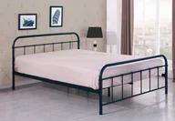 Łóżka - LINDA 120 łożko Halmar czarne , RABAT -10% NA KOD RABAT10 - miniaturka - grafika 1