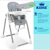 Krzesełka do karmienia - KRZESEŁKO DO KARMIENIA DLA DZIECKA KIDIZ 3W1 REGULACJA - miniaturka - grafika 1