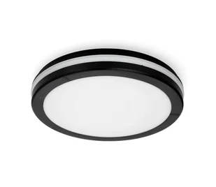 LED Plafon łazienkowy LED/18W/230V IP65 śr. 30 cm czarny - Lampy sufitowe - miniaturka - grafika 1