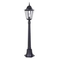 Lampy ogrodowe - Lampa ogrodowa stojąca K-6006A CZARNY z serii LOZANA - miniaturka - grafika 1
