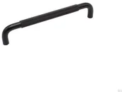 Zawiasy, okucia i inne akcesoria - Uchwyt meblowy podłużny Helix 160 Czarny metalowy - miniaturka - grafika 1