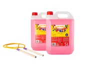 Bańki mydlane - ZESTAW 2x PŁYN DO BANIEK 5L + 2x KIJEK JUNIOR / MB SERVICE - miniaturka - grafika 1