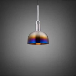 Lampa wisząca Forked Pendant Shade Medium Palona Stal - Lampy sufitowe - miniaturka - grafika 1