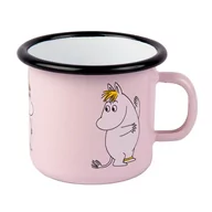 Kubki - Muurla Design Marketing Oy Muminki, Panna Migotka, Retro kubek emaliowany, jasnoróżowy, 250 ml - miniaturka - grafika 1