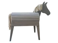 Zabawki kreatywne - roba Drewniany konik do zabawy, 123 x 64 x 151 cm - miniaturka - grafika 1