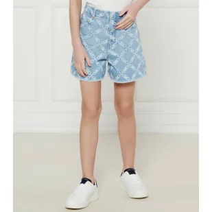 Michael Kors KIDS Jeansowe szorty Regular Fit - Spodnie i spodenki dla dziewczynek - miniaturka - grafika 1