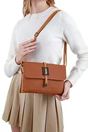 Torebki damskie - Madamra Women's TRFMDMRA100302 Shoulder Bag, brązowa - miniaturka - grafika 1