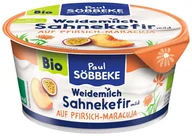 Kefiry, jogurty, maślanki - KEFIR KREMOWY BRZOSKWINIA - MARAKUJA BIO 150 g - SOBBEKE - miniaturka - grafika 1