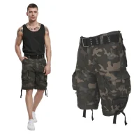 Odzież taktyczna i umundurowanie - Spodenki Krótkie Męskie BRANDIT Savage Vintage - Darkcamo L - miniaturka - grafika 1