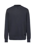 Bluzy męskie - Calvin Klein Jeans Bluza męska - Ebony Mężczyźni Bawełna niebieski|szary jednolity, S - miniaturka - grafika 1