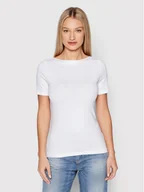Koszulki i topy damskie - Vero Moda T-Shirt Panda 10231753 Biały Regular Fit - miniaturka - grafika 1