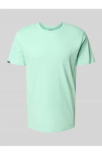 T-shirt z detalem z logo - Superdry - Koszulki męskie - miniaturka - grafika 1