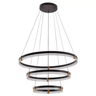 Lampa wisząca Plum 3 LED CCT czarna LP-0407/3P BK - Lampy sufitowe - miniaturka - grafika 1