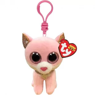 TY Beanie Boos Fiona - Różowy kot 8,5cm - TY - Breloczki dla dzieci - miniaturka - grafika 2