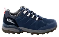 Buty trekkingowe damskie - Buty trekkingowe damskie Jack Wolfskin REFUGIO TEXAPORE LOW W (4050821_1199)-40.5 - miniaturka - grafika 1